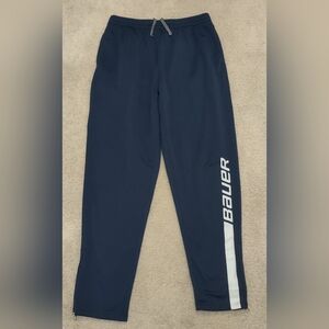 Men's BAUER Navy Sweatpants Size L
